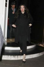 LIV TYLER Arrives at Suki Waterhouse