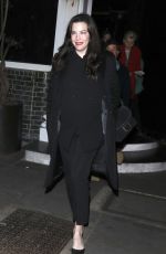 LIV TYLER Leaves Casa Cruz in London 01/11/2019
