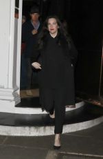 LIV TYLER Leaves Casa Cruz in London 01/11/2019