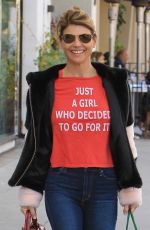 LORI LOUGHLIN Out Shopping in Beverly Hills 12/31/2018