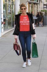 LORI LOUGHLIN Out Shopping in Beverly Hills 12/31/2018