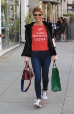 LORI LOUGHLIN Out Shopping in Beverly Hills 12/31/2018