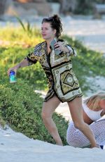 LOTTIE and ELLA ROSS at a Beach in Tulum 01/13/2019