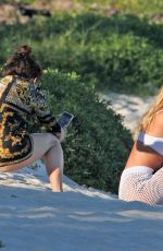 LOTTIE and ELLA ROSS at a Beach in Tulum 01/13/2019