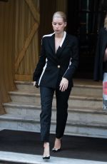 LOTTIE MOSS Leaves Hotel Coste in Paris 01/21/2019