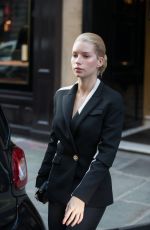 LOTTIE MOSS Leaves Hotel Coste in Paris 01/21/2019