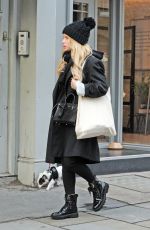 LOTTIE MOSS Out with Her Dog in London 01/26/2019