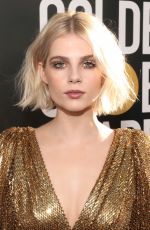 LUCY BOYNTON at 2019 Golden Globe Awards in Beverly Hills 01/06/2019