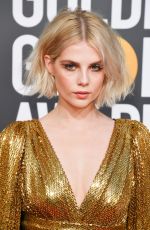 LUCY BOYNTON at 2019 Golden Globe Awards in Beverly Hills 01/06/2019