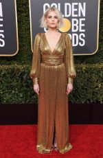 LUCY BOYNTON at 2019 Golden Globe Awards in Beverly Hills 01/06/2019