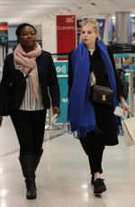 LUCY BOYNTON at LAX Airport in Los Angeles 01/14/2019