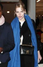 LUCY BOYNTON at LAX Airport in Los Angeles 01/14/2019