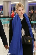 LUCY BOYNTON at LAX Airport in Los Angeles 01/14/2019