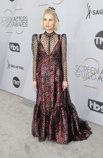 LUCY BOYNTON at Screen Actors Guild Awards 2019 in Los Angeles 01/27/2019