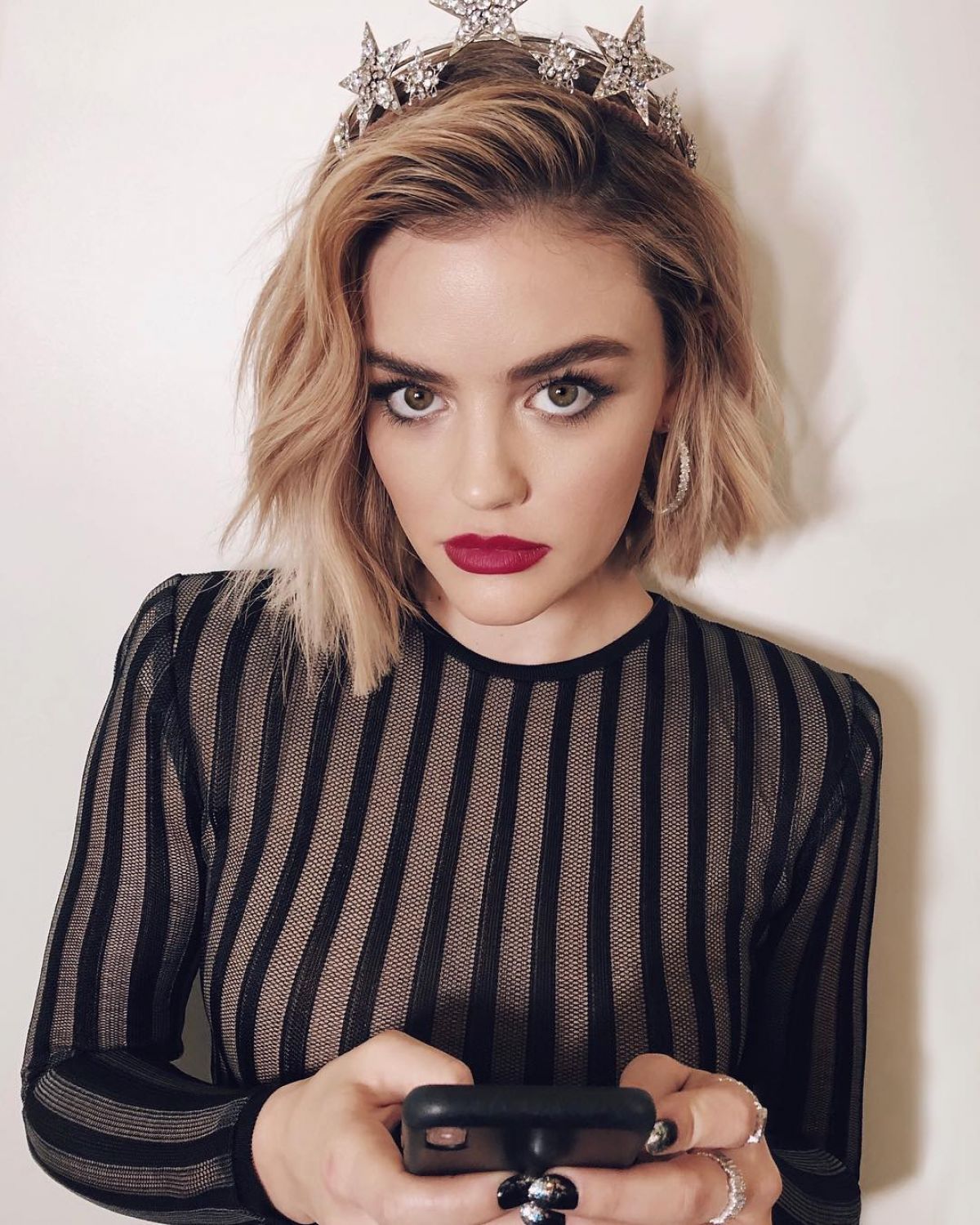 Lucy Hale At Rockin Eve 19 Instagram Pictures Hawtcelebs
