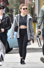 LUCY HALE Heading to a Gym in Studio City 01/05/2019