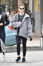 LUCY HALE Heading to a Gym in Studio City 01/05/2019
