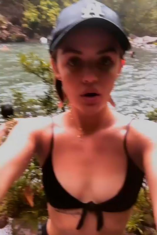 LUCY HALE in Bikini in Hawaii 01/25/2019 Instagram Picture