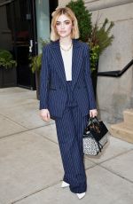 LUCY HALE Leaves Buzzfeed Studios in New York 01/09/2019