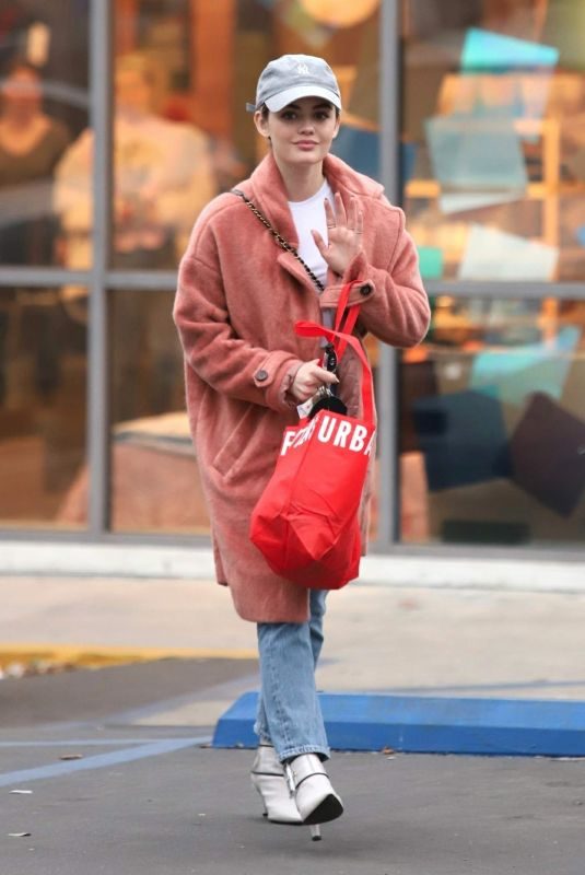 LUCY HALE Out and About in Los Angeles 01/05/2019