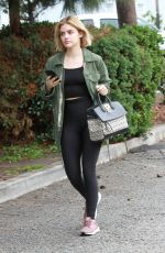 LUCY HALE Out and About in Los Angeles 01/12/2019