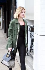 LUCY HALE Out and About in Los Angeles 01/12/2019