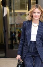 LUCY HALE Out and About in New York 01/09/2019