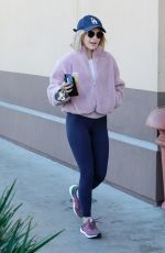 LUCY HALE Out for Coffee in Studio City 01/04/2019