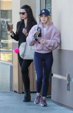 LUCY HALE Out for Coffee in Studio City 01/04/2019