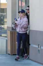 LUCY HALE Out for Coffee in Studio City 01/04/2019