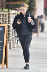 LUCY HALE Out for Ice Coffee in Studio City 01/11/2019