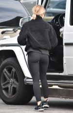 LUCY HALE Out for Ice Coffee in Studio City 01/11/2019