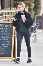 LUCY HALE Out for Ice Coffee in Studio City 01/11/2019