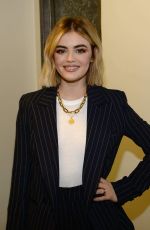 LUCY HALE Promotes Her Charity Campaign at Good Day New York 01/09/2019