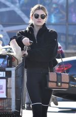 LUCY HALE Shopping at Ralph