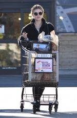 LUCY HALE Shopping at Ralph