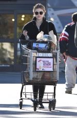 LUCY HALE Shopping at Ralph