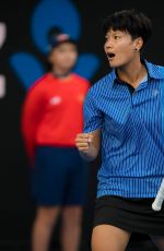 LUKSIKA KUMLHUM at 2019 Australian Open at Melbourne Park 01/14/2019