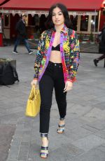 MABEL MCVEY Out and About in London 01/15/2019