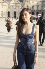 MADISOIN BEER Arrives at Off White Fashion Show in Paris 01/16/2019