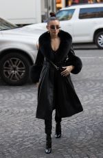 MADISON BEER and Zack Bia Leaves Amiri Fashion Show in Paris 01/18/2019