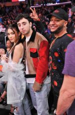 MADISON BEER at LA Lakers vs Phoenix Suns Game in Los Angeles 01/27/2019