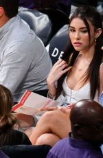 MADISON BEER at LA Lakers vs Phoenix Suns Game in Los Angeles 01/27/2019