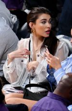 MADISON BEER at LA Lakers vs Phoenix Suns Game in Los Angeles 01/27/2019