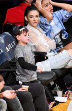 MADISON BEER at LA Lakers vs Phoenix Suns Game in Los Angeles 01/27/2019