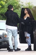 MADISON BEER in Ripped Jeans Out in Beverly Hills 01/13/2019