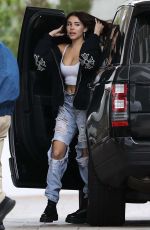 MADISON BEER in Ripped Jeans Out in Beverly Hills 01/13/2019