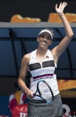 MADISON KEYS at 2019 Australian Open at Melbourne Park 01/15/2019