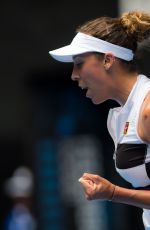 MADISON KEYS at 2019 Australian Open at Melbourne Park 01/17/2019
