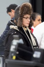 MADONNA at JFK Airport in New York 01/13/2019